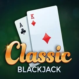 Classic Blackjack by Red Tiger Gaming, showcased at gamblerinas.com – game logo