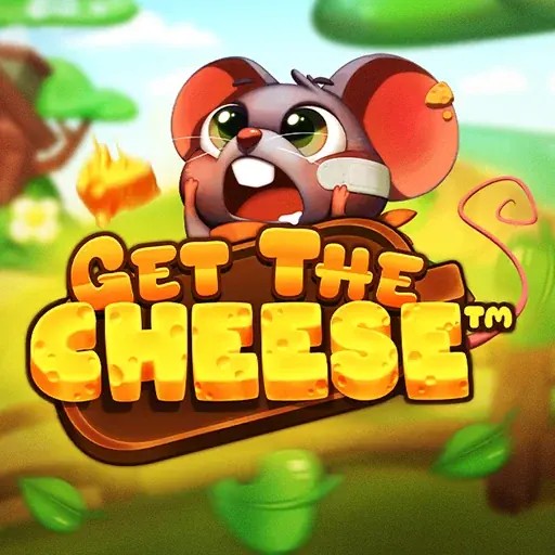 Get The Cheese casino game by Hacksaw Gaming – featured logo at Gamblerina Casino