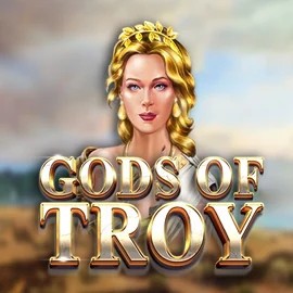 Gods of Troy logo – Slots by Red Tiger Gaming at Gamblerina Casino