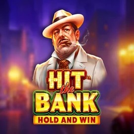 Hit The Bank Hold and Win slot logo by Playson at Gamblerina CasinoHit The Bank Hold and Win