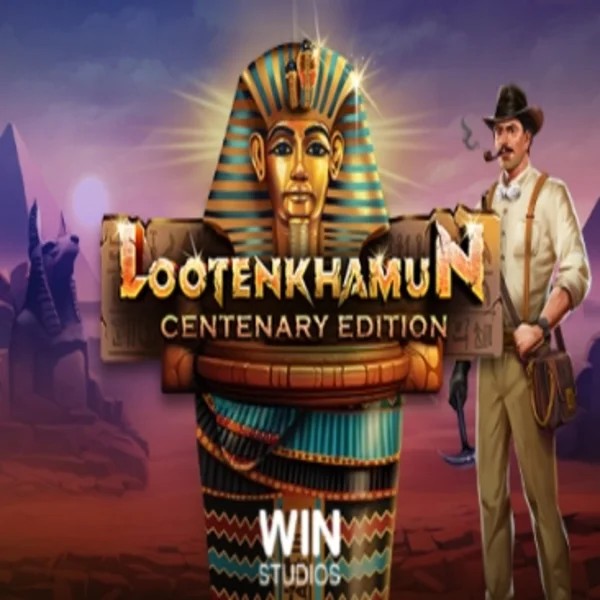 Official Slots logo: LootEnKhamun Centenary by bwin.party at Gamblerina Casino