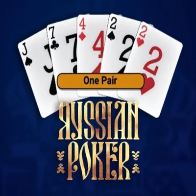 Russian Poker logo by OneTouch Games Gamblerina Casino