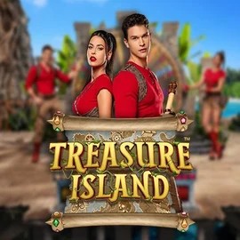 Treasure Island slot logo by Pragmatic Play at Gamblerina Casino